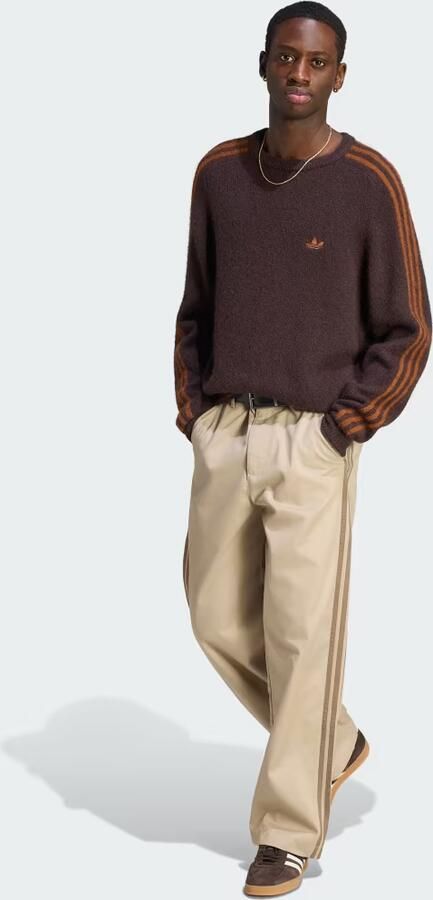 Adidas 3-Stripes Fluffy Knit Sweatshirt - Foto 5