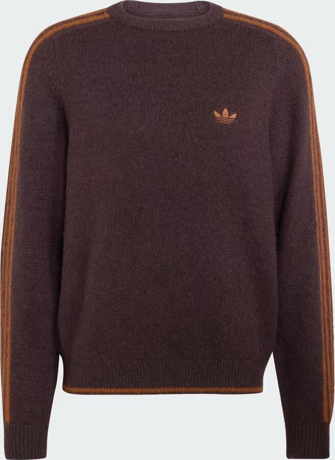 Adidas 3-Stripes Fluffy Knit Sweatshirt - Foto 4