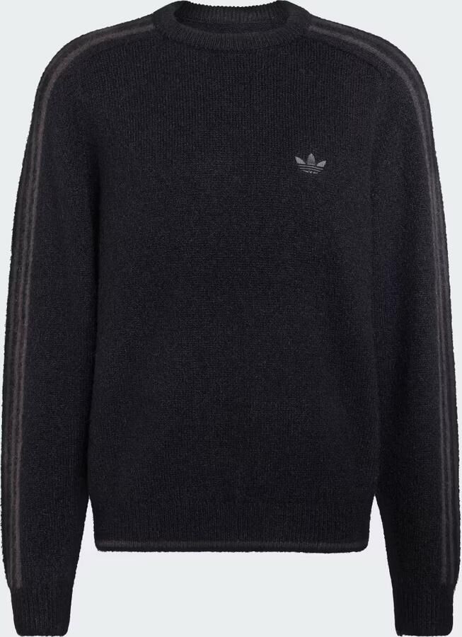 Adidas 3-Stripes Fluffy Knit Sweatshirt - Foto 4