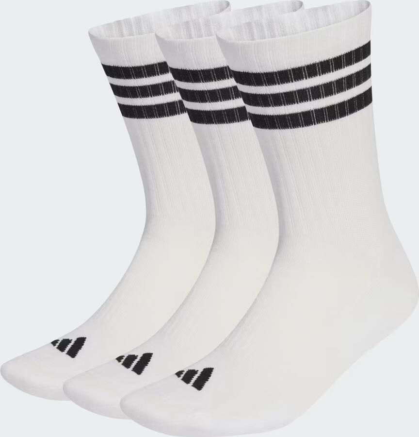 Adidas Sportswear Sokken van katoenmix in een set van 3