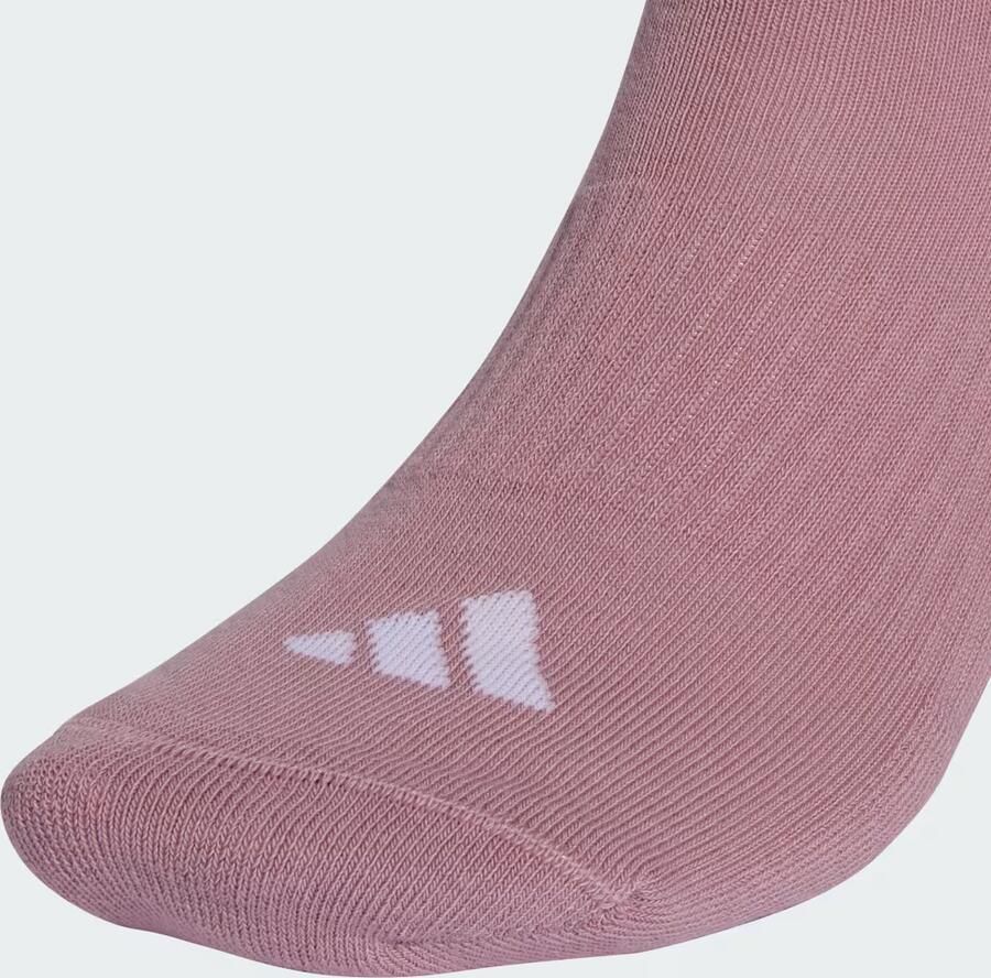 Adidas 3-STRIPES GEVOERDE SPORTSWEAR SOKKEN 3 PAAR - Foto 2