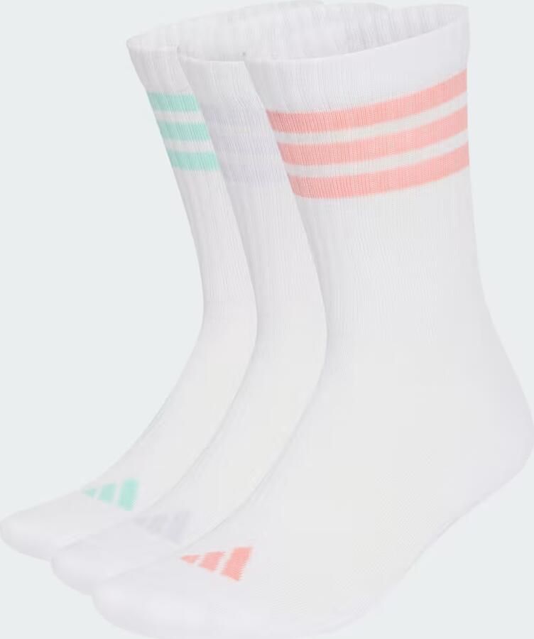 Adidas Sportswear Sokken van katoenmix in een set van 3