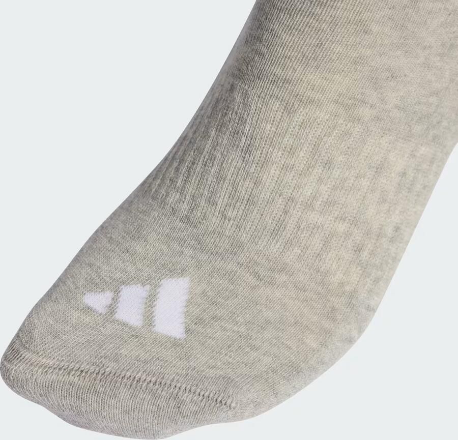 Adidas 3-STRIPES GEVOERDE SPORTSWEAR SOKKEN 3 PAAR - Foto 3