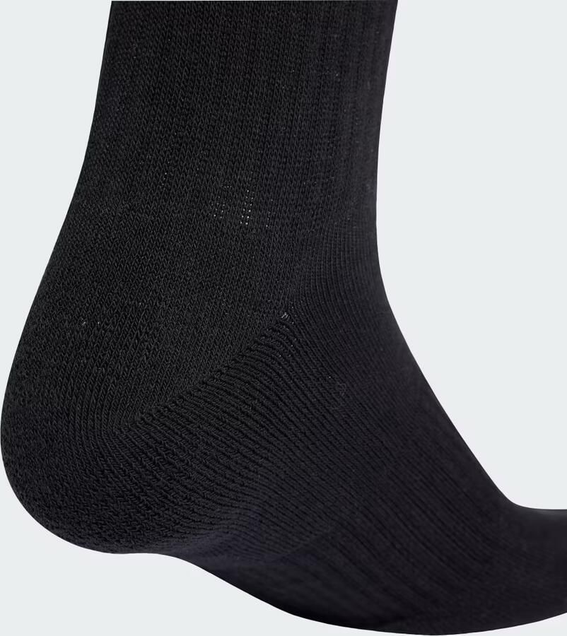 Adidas 3-STRIPES GEVOERDE SPORTSWEAR SOKKEN 3 PAAR - Foto 3