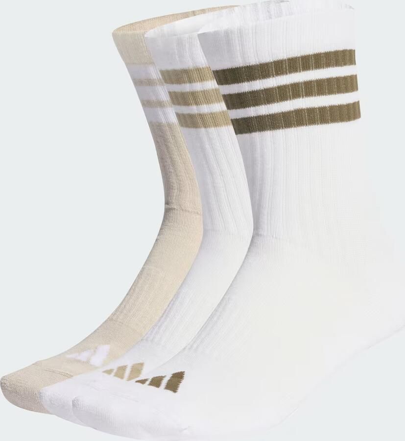 Adidas Sportswear Sokken met labelprint in een set van 3 paar