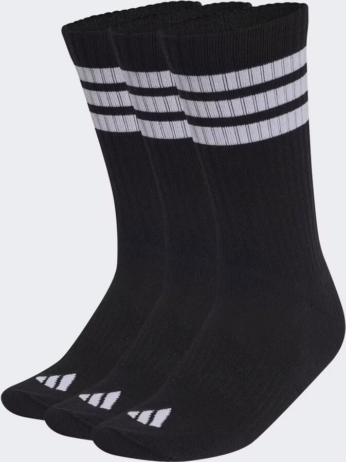 Adidas Sportsokken Chaussettes 3-stripes cushioned 3 pack noir blanc blanc - Foto 3