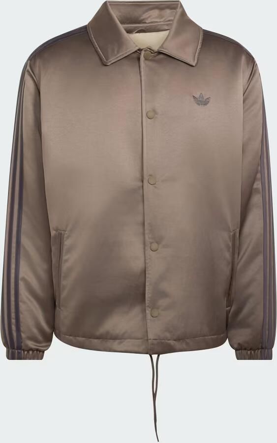 Adidas 3 STRIPES GEWATTEERD JACK VAN SATIJN - Foto 5