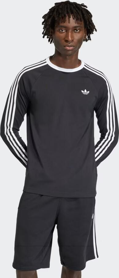 Adidas Originals Shirt met lange mouwen en ribboorden - Foto 3