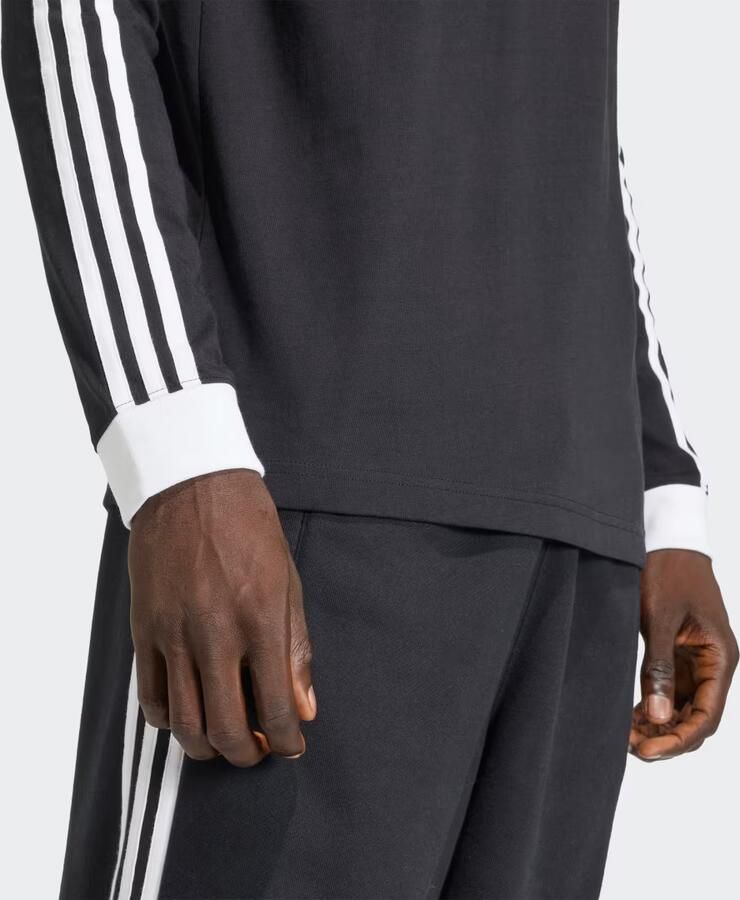 Adidas Originals Shirt met lange mouwen en ribboorden - Foto 5