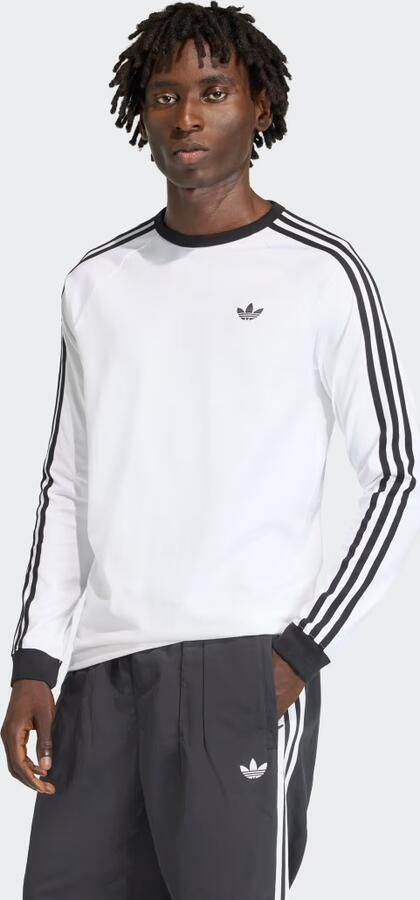 Adidas Originals Shirt met lange mouwen en labelstitching - Foto 4