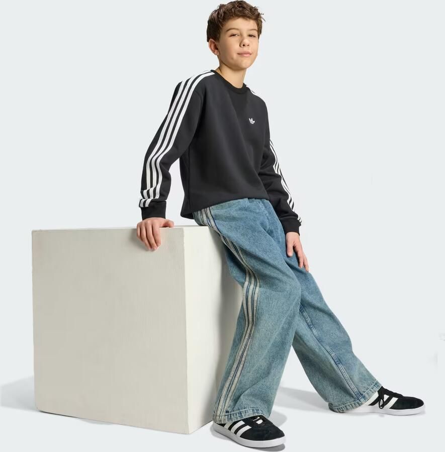 Adidas 3-STRIPES LOOSE-FIT Sweatshirt - Foto 2