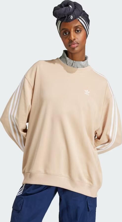 Adidas 3-Stripes Oversized Sweatshirt
