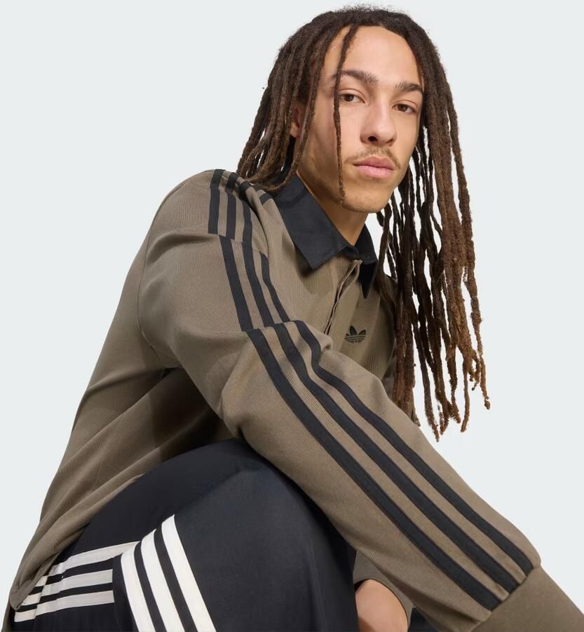 Adidas Originals Rugbyshirt in relaxed fit van puur katoen - Foto 3
