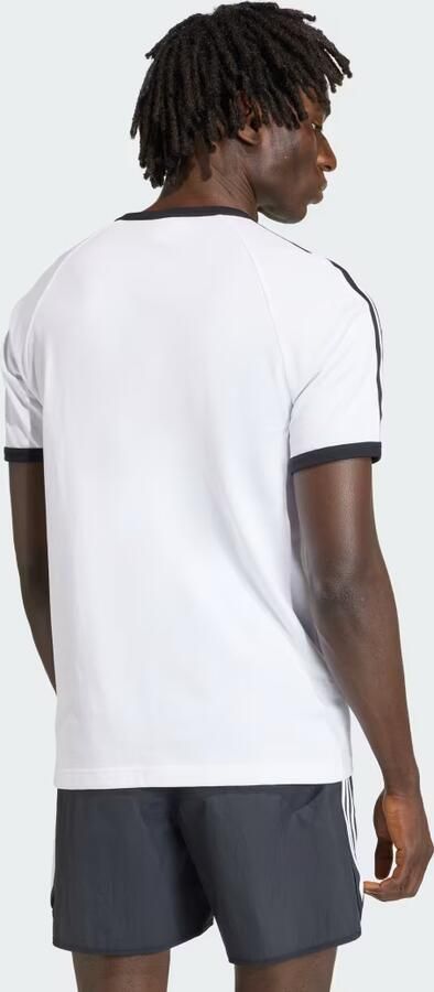 Adidas Originals Adicolor Classics 3-Stripes Ringer T-Shirt Wit- Heren Wit - Foto 6