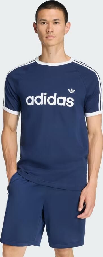 Adidas 3-Stripes Slim-fit Ringer T-shirt