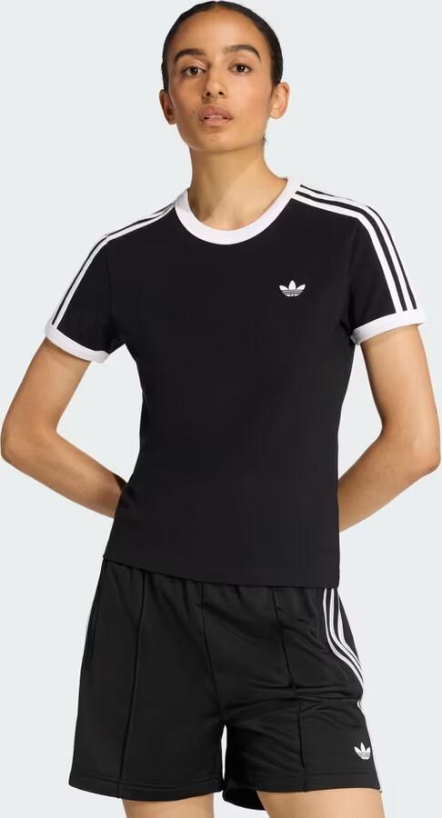 Adidas Originals Slim Fit T-shirt van katoenmix - Foto 2