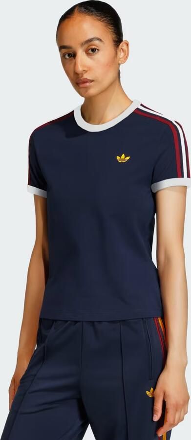 Adidas 3-Stripes Slim-Fit T-shirt