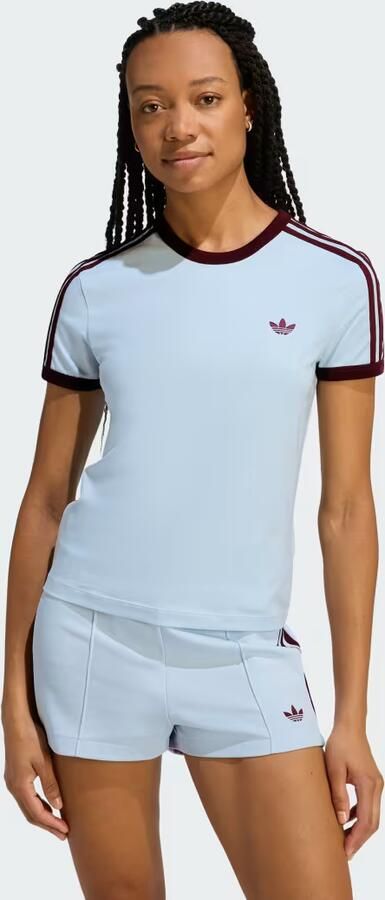 Adidas 3-Stripes Slim-Fit T-shirt