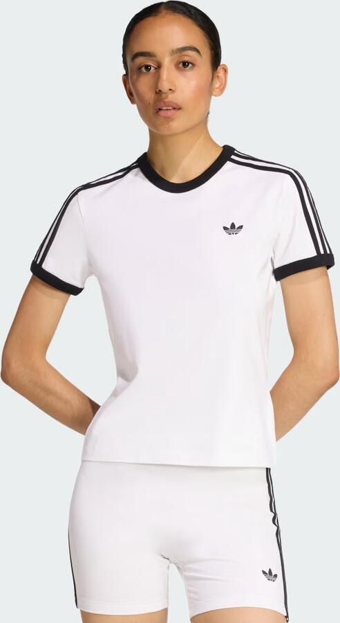 Adidas Originals Slim Fit T-shirt van katoenmix - Foto 4