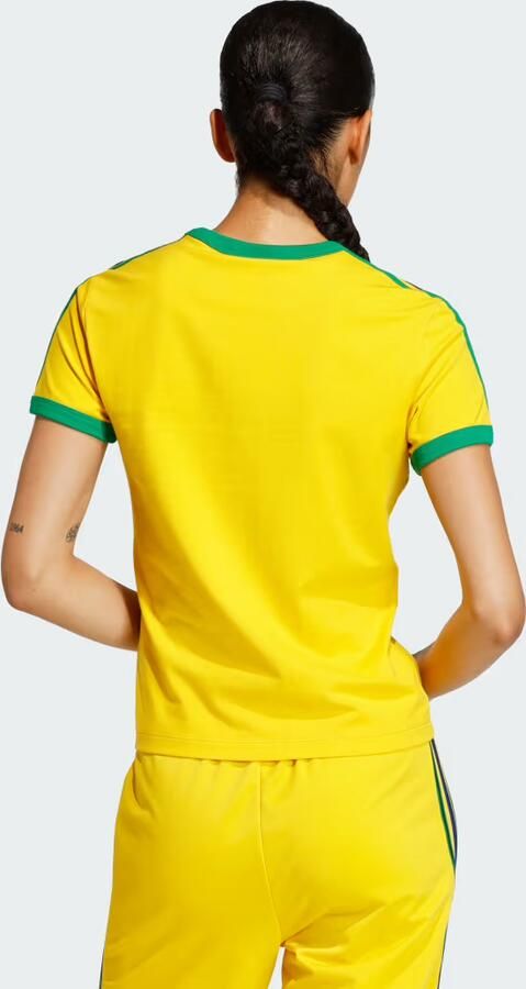 Adidas Originals Slim fit T-shirt van katoenmix - Foto 4