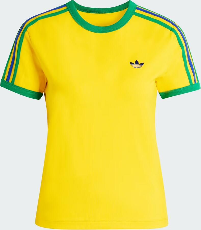 Adidas Originals Slim fit T-shirt van katoenmix - Foto 3