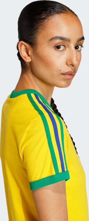 Adidas Originals Slim fit T-shirt van katoenmix - Foto 6