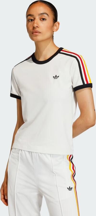 Adidas 3-Stripes Slim-Fit T-shirt