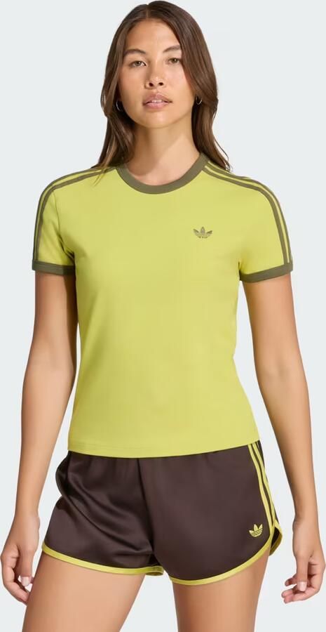 Adidas 3-Stripes Slim-Fit T-shirt