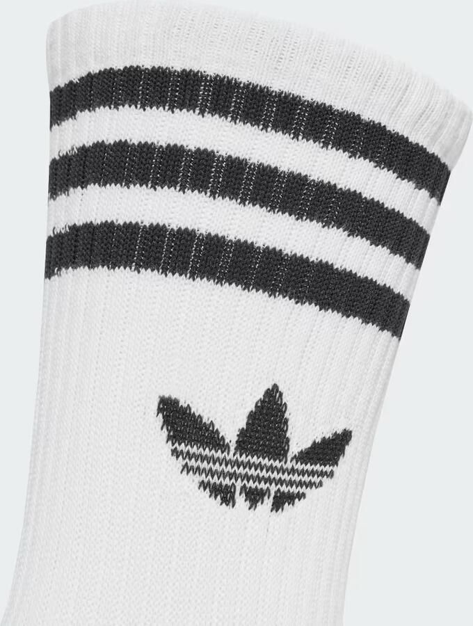 Adidas Originals adicolor Crew Socken (3 Pack) Unisex Sokken wit Maat 40-42 Kleding - Foto 3