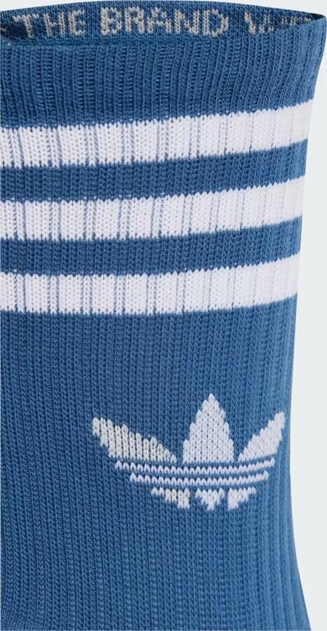 Adidas Originals Sokken met logostitching in een set van 3 paar model 'Crew' - Foto 3