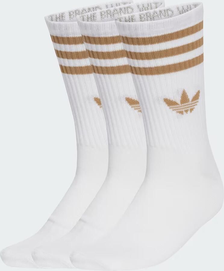 Adidas Originals Sokken met logostitching in een set van 3 paar model 'Crew' - Foto 3