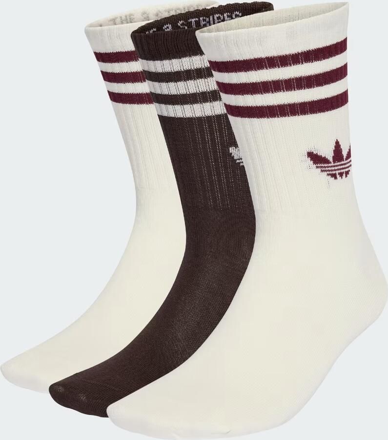 Adidas Originals Sokken van katoenmix in een set van 3
