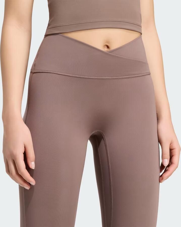 Adidas 3 Stripes Studio All Me 7 8 X-Over Legging - Foto 3