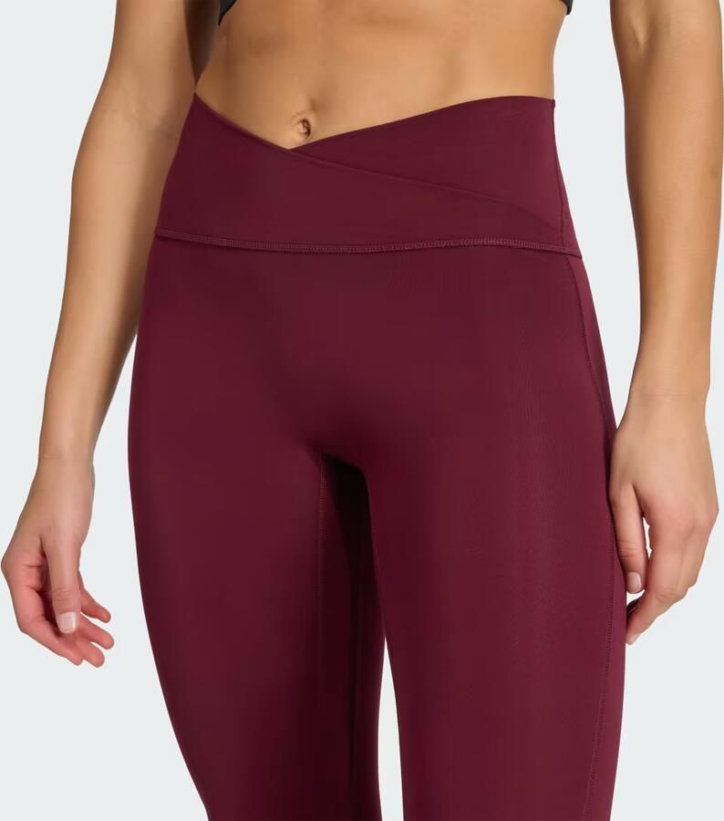 Adidas 3 Stripes Studio All Me 7 8 X-Over Legging - Foto 3