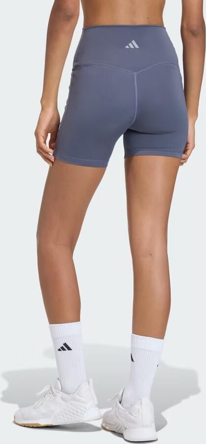 Adidas 3 Stripes Studio All Me Booty Korte Legging - Foto 6