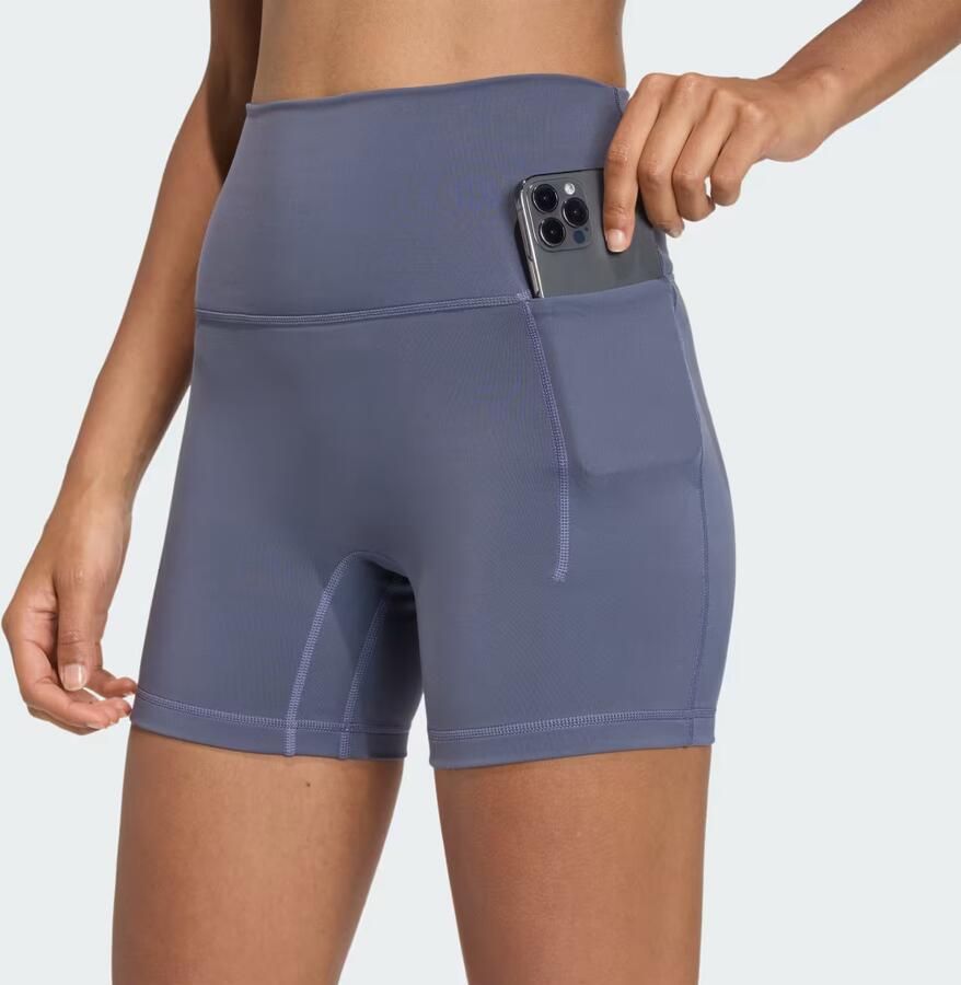 Adidas 3 Stripes Studio All Me Booty Korte Legging - Foto 3
