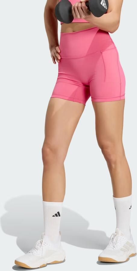 Adidas 3 Stripes Studio All Me Booty Korte Legging
