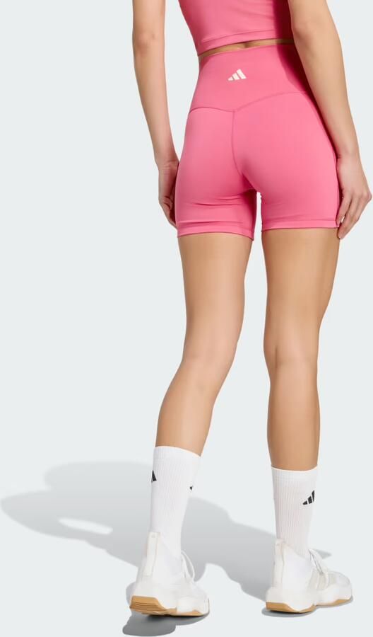 Adidas 3 Stripes Studio All Me Booty Korte Legging - Foto 6