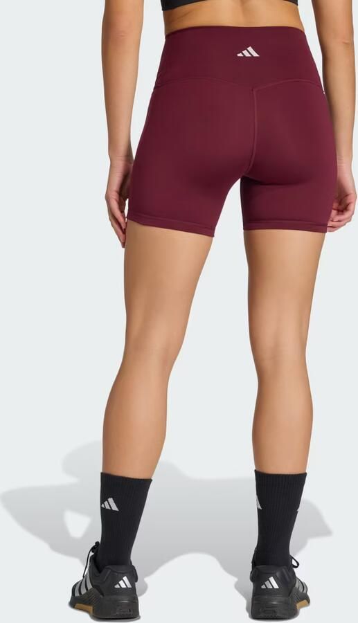 Adidas 3 Stripes Studio All Me Booty Korte Legging - Foto 5