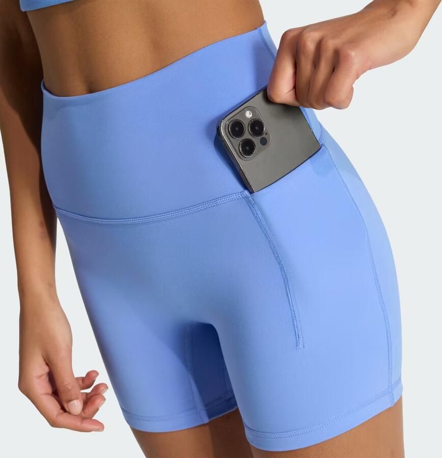 Adidas 3 Stripes Studio All Me Booty Korte Legging - Foto 2