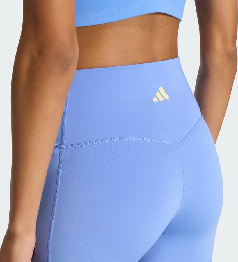 Adidas 3 Stripes Studio All Me Booty Korte Legging - Foto 3