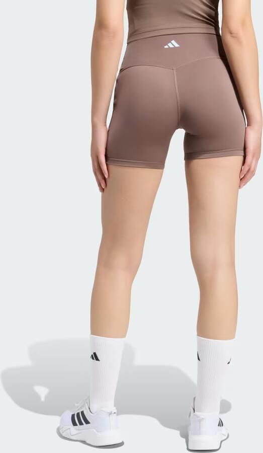 Adidas 3 Stripes Studio All Me Booty Korte Legging - Foto 6