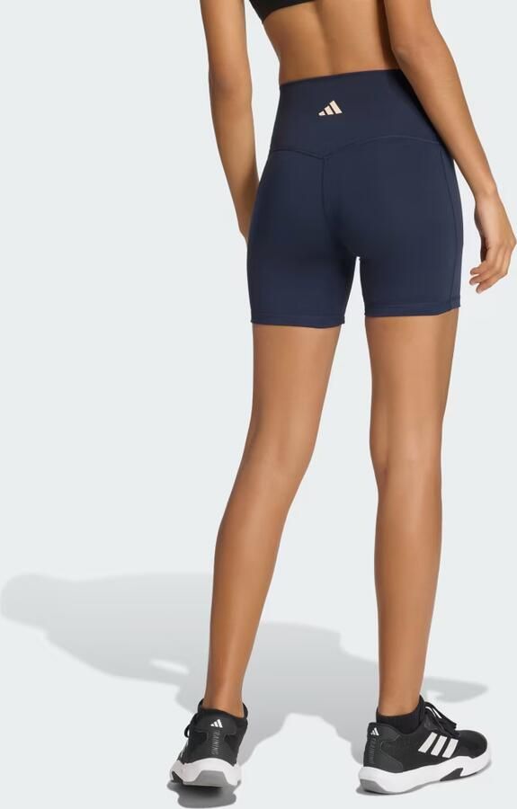 Adidas 3 Stripes Studio All Me Booty Korte Legging - Foto 6