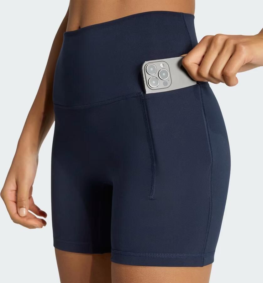 Adidas 3 Stripes Studio All Me Booty Korte Legging - Foto 3