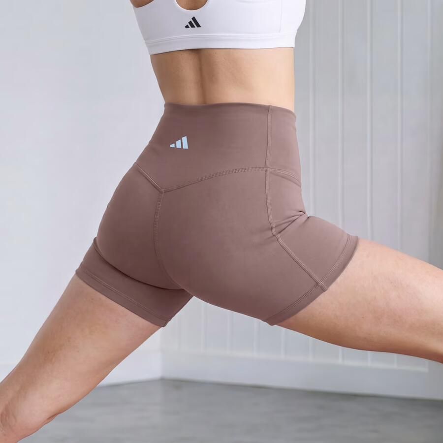 Adidas 3 Stripes Studio All Me Booty Korte Legging - Foto 3