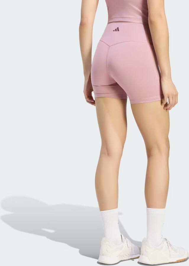 Adidas 3 Stripes Studio All Me Booty Korte Legging - Foto 5