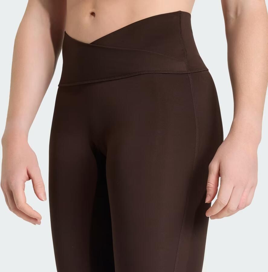 Adidas 3-STRIPES STUDIO ALL ME FLARE X-OVER LEGGING - Foto 2