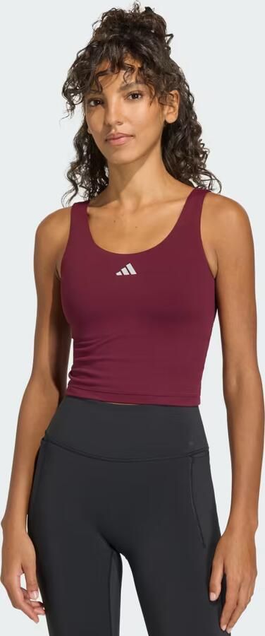 Adidas 3-Stripes Studio All Me Light Support Tanktop
