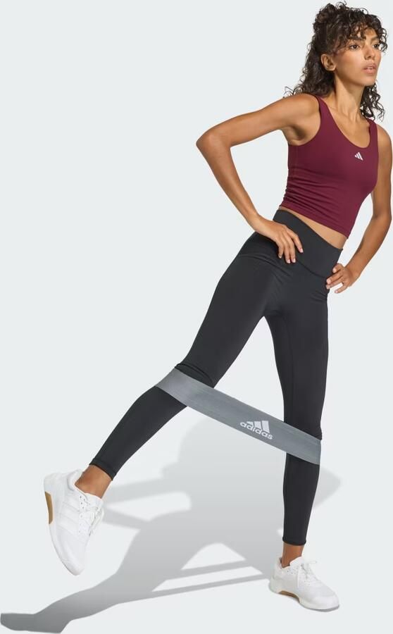 Adidas 3-Stripes Studio All Me Light Support Tanktop - Foto 5