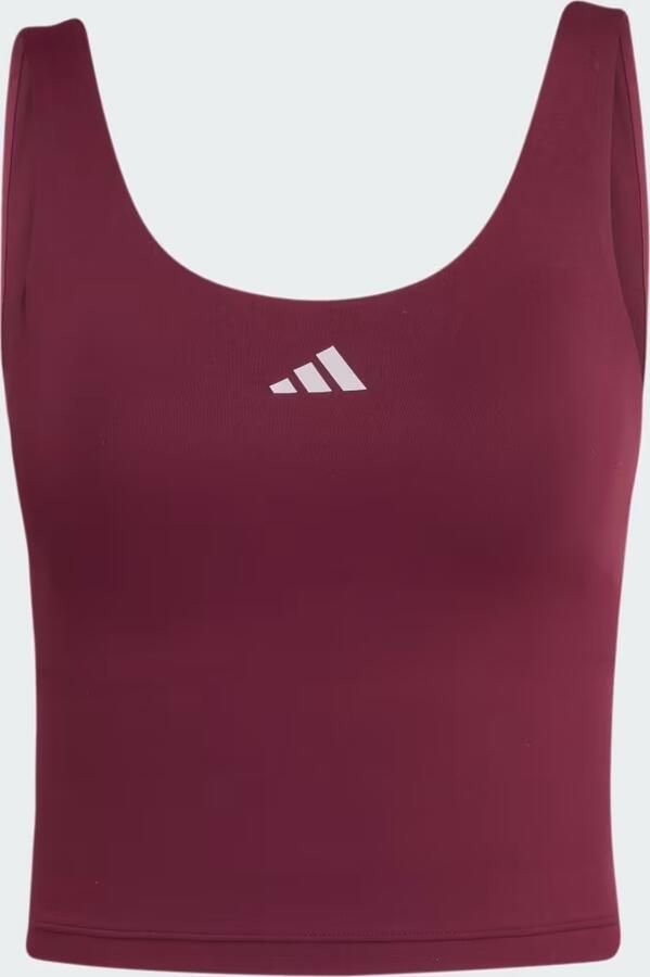 Adidas 3-Stripes Studio All Me Light Support Tanktop - Foto 4